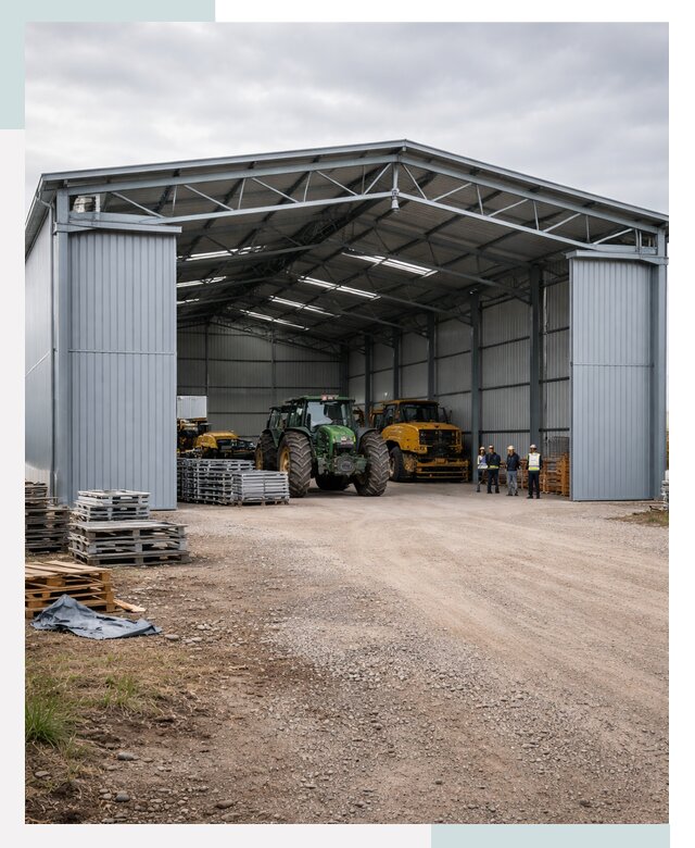 Ангары для сельхозтехники в Бердске от 20824 р. | СтальСтрой